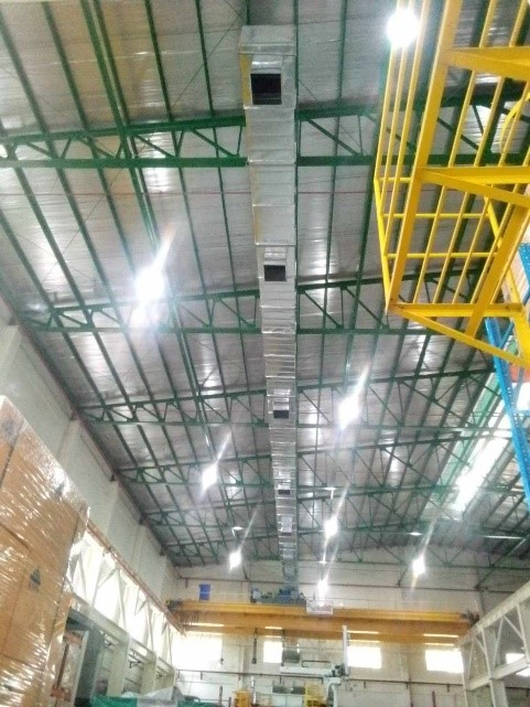 Exhaust Ducting – Installation Detail