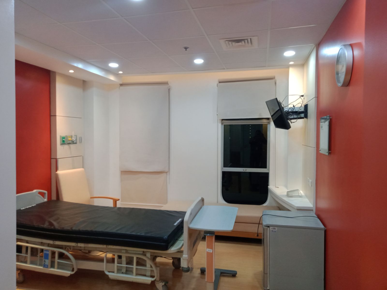 Patient Room – Construction Progress